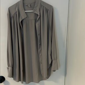 H&M Gray Blouse